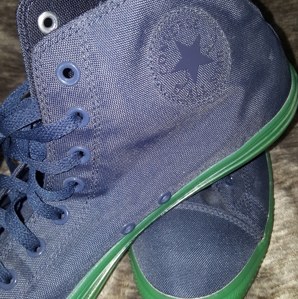 Converse CT Bright Hi Navy Blue / Green Ice